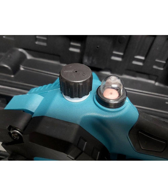 MOTOSEGA 24V 2 LAME 4-6" SERBATOIO OLIO TAGLIARAMI ELETTROSEGA 2 BATTERIE ELETTRICA