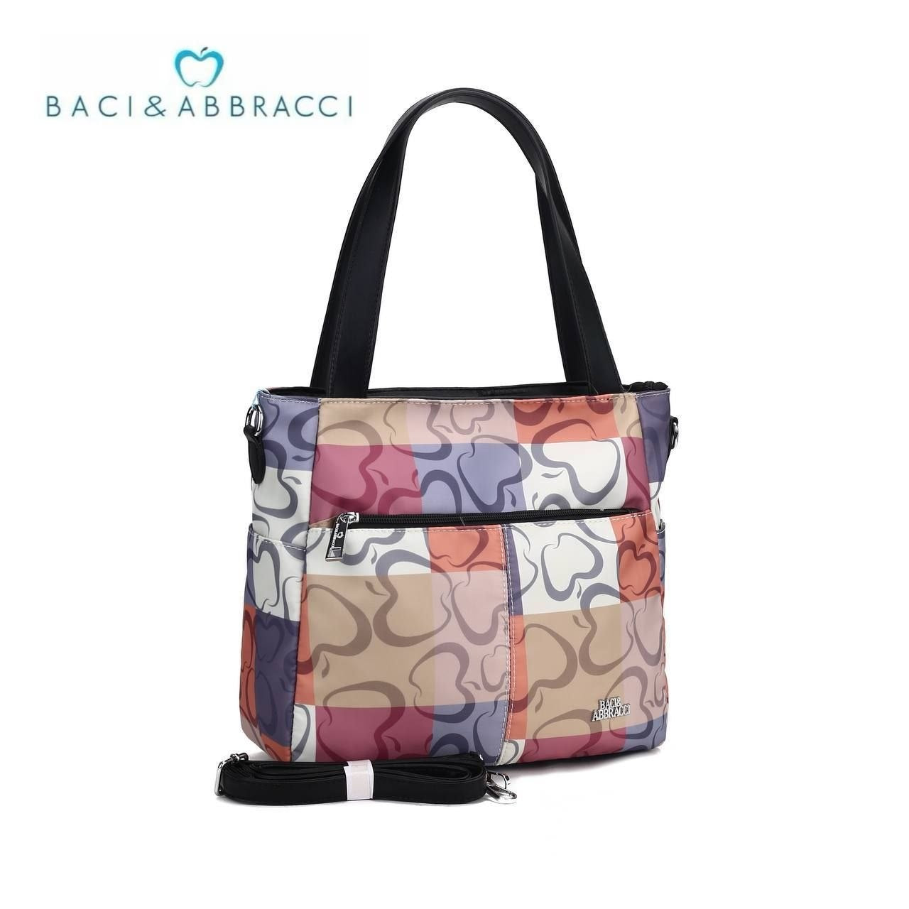 Borsa Donna Baci & Abbracci Fantasia Multicolor con Tracolla