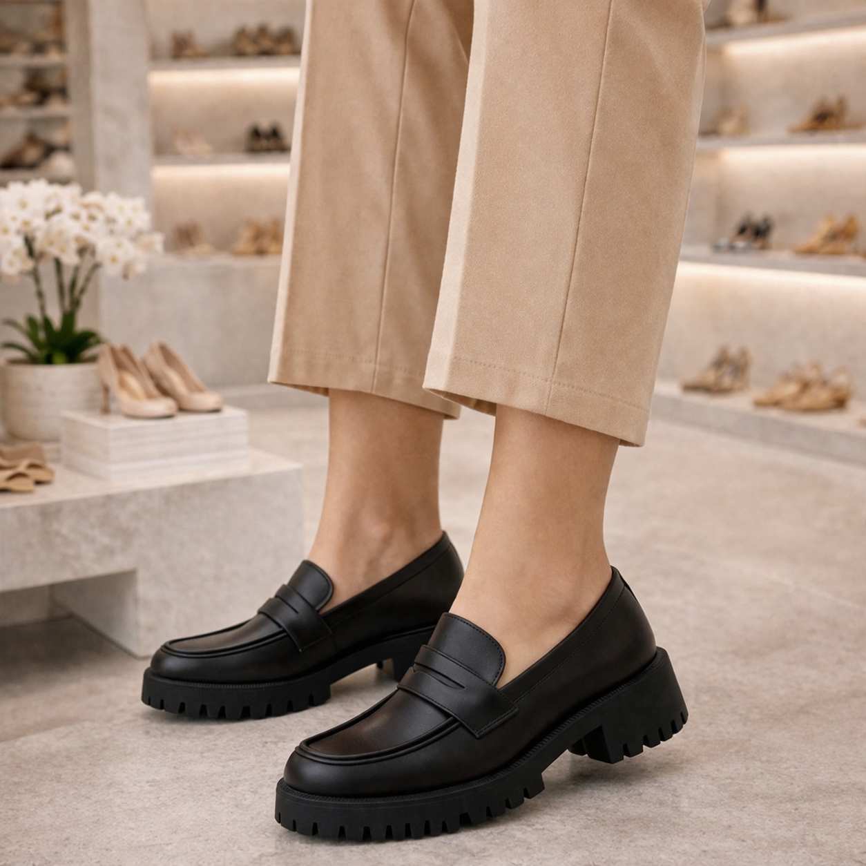 Mocassini Platform Donna