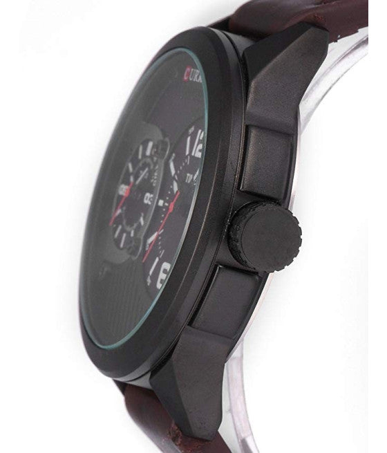 OROLOGIO DA POLSO UOMO CURREN ANALOGICO TONDO CUR111 COLORE MARRONE