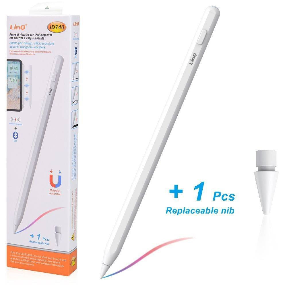 PENNA APPLE IPAD MAGNETICA WIRELESS CON RICARICA DOPPIA MODALITÀ BLUETOOTH ID740