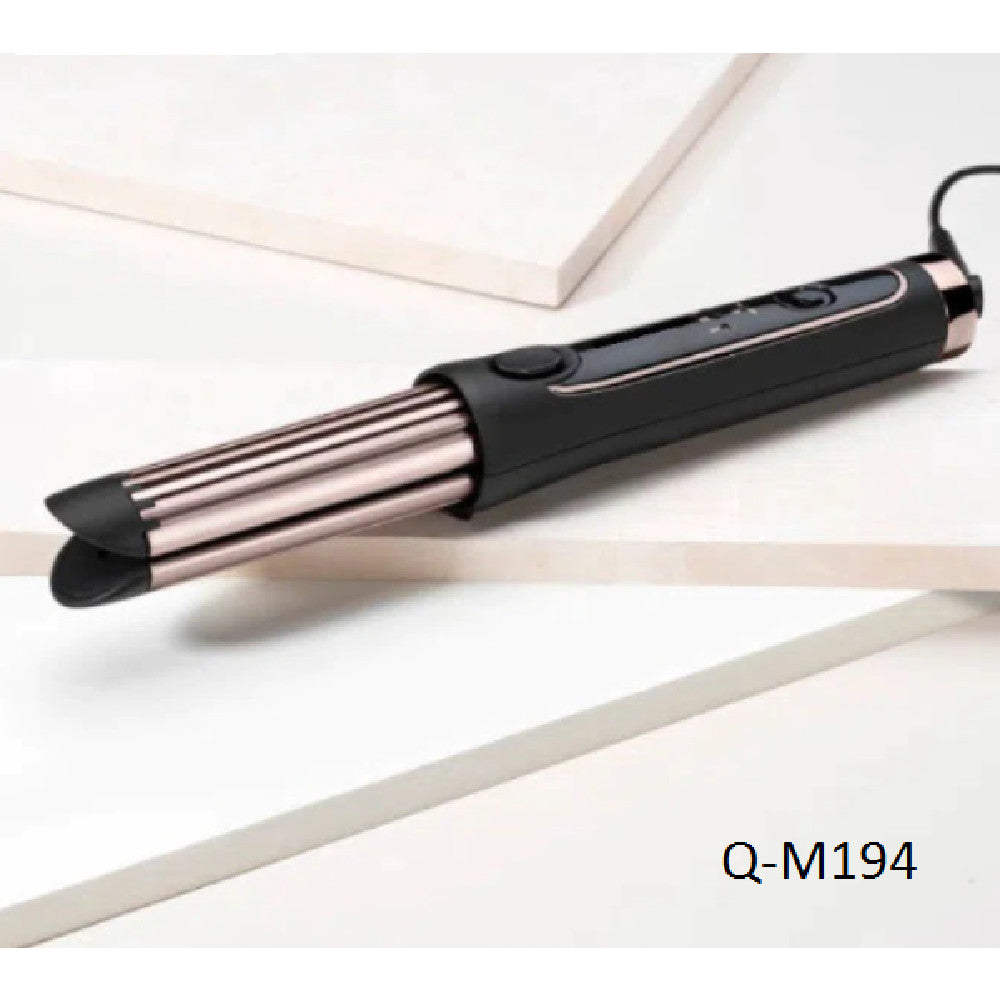PIASTRA CAPELLI ARRICCIACAPELLI IN CERAMICA 2IN1 Q-M194 TECNOLOGIA AD ARIA FREDDA