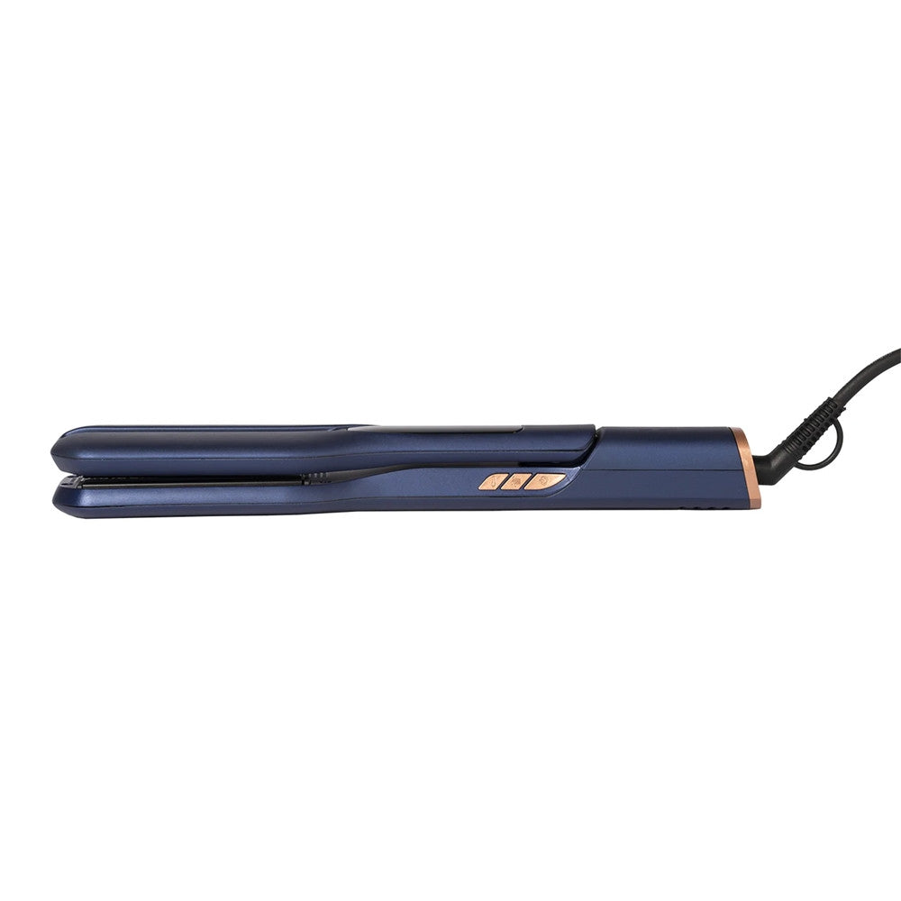 PIASTRA PER CAPELLI IN CERAMICA 72W DISPLAY DIGITALE TECNOLOGIA IONICA FUNZIONE "AIR COOL"