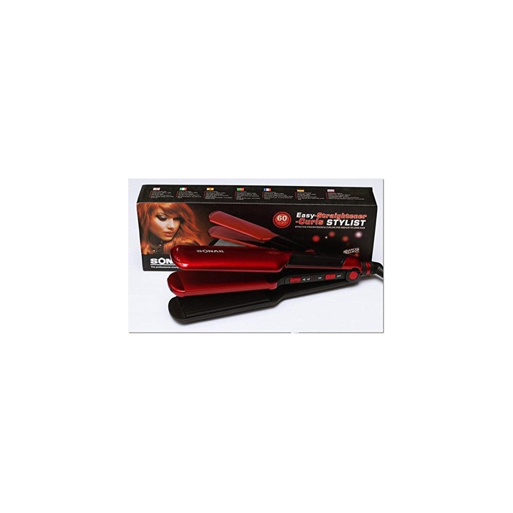 PIASTRA PROFESSIONALE 60W ACCONCIATURE CAPELLI 2 IN 1 LISCIO FRISE' SN-1033