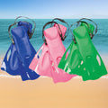 PINNE IMMERSIONE SNORKELING UNIVERSALI REGOLABILE DALLA MIS. 37-41