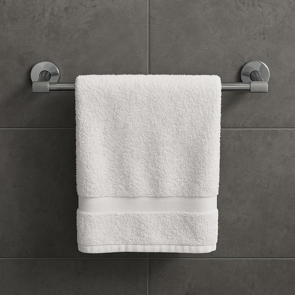 PORTA ASCIUGAMANI LUNGO DA 40 CM IN ACCIAIO CROMATO ACCESSORIO PER ARREDO DA BAGNO 87922