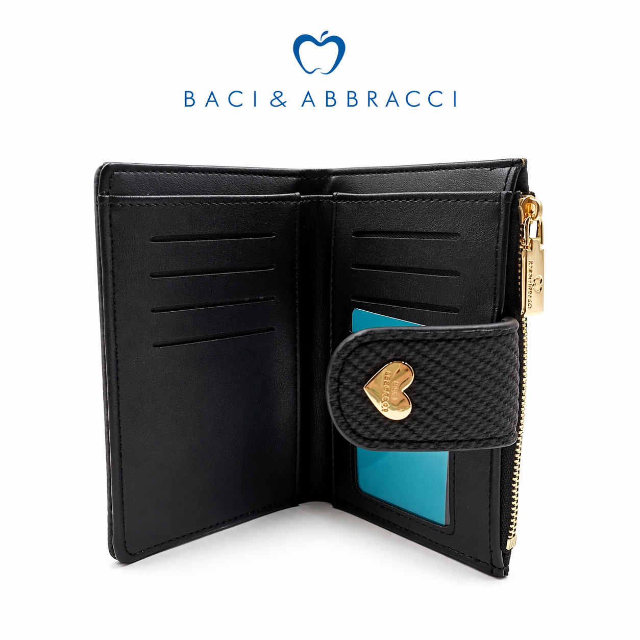 Portafoglio Donna Compatto Baci & Abbracci