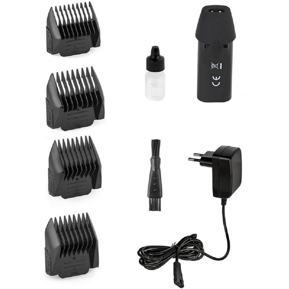 RASOIO CORDLESS ELETTRICO GM-660 RICARICABILE REGOLA TAGLIA CAPELLI BARBA
