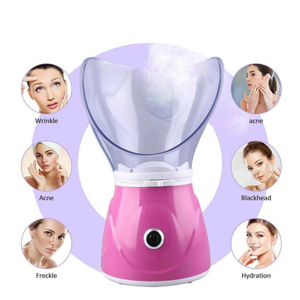 SAUNA VAPORIZZATORE FACCIALE PULIZIA DEL VISO PUNTI NERI IMPURITÀ PELLE 130 WATT