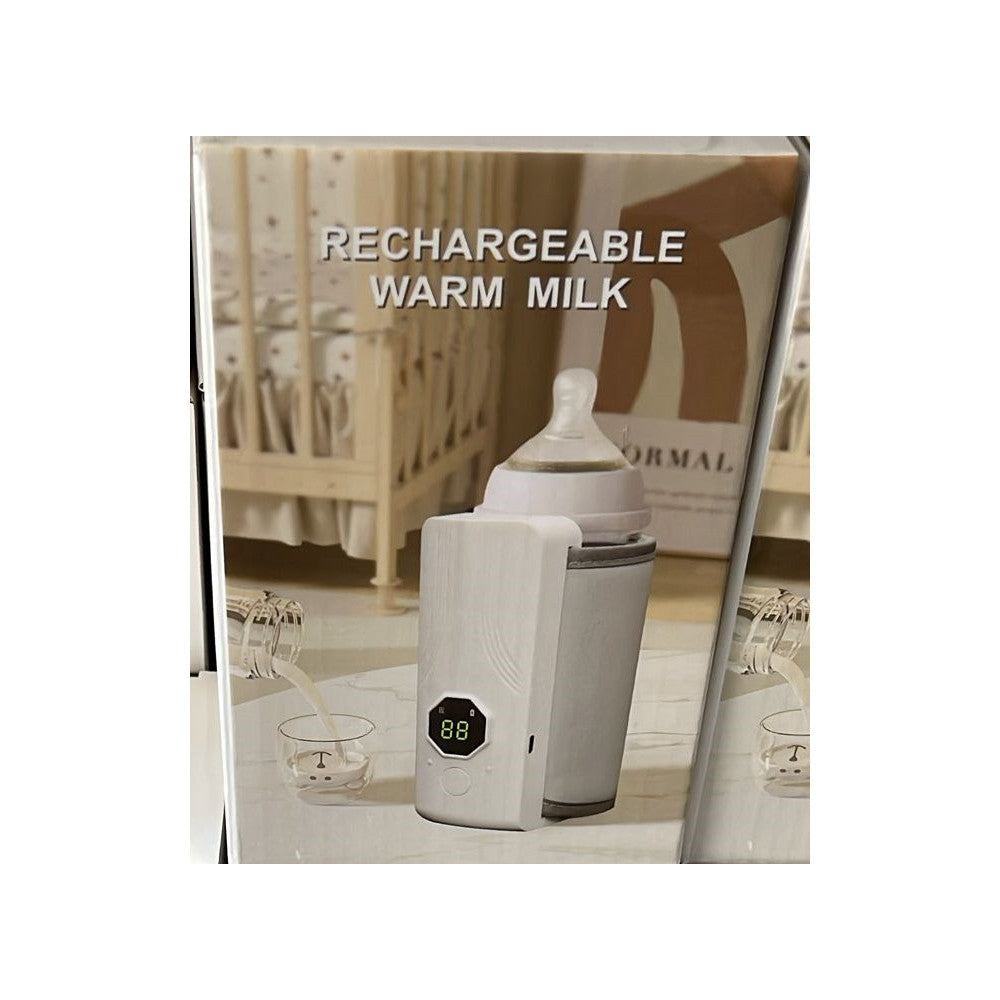 SCALDABIBERON PORTATILE RICARICABILE USB RISCALDAMENTO RAPIDO CON 6 LIVELLI DI TEMPERATURA