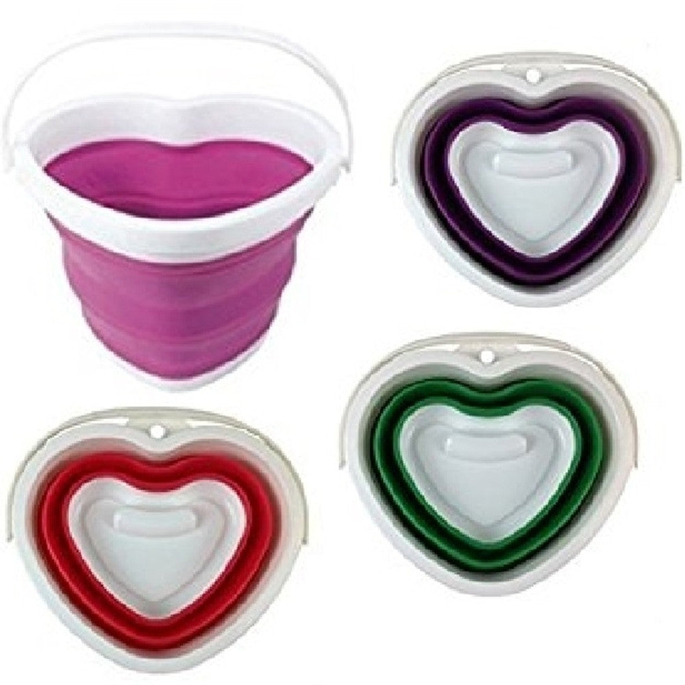 SECCHIO PIEGHEVOLE SILICONE SALVASPAZIO 10LT PAVIMENTI DIFFERENZIATA PATTUMIERA