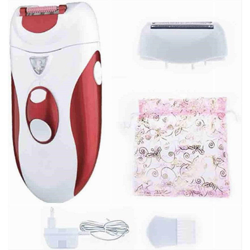 SET EPILATORE RASOIO RICARICABILE DONNA 2IN1 DISPOSITIVO ELETTRICO CORPO GM-2118