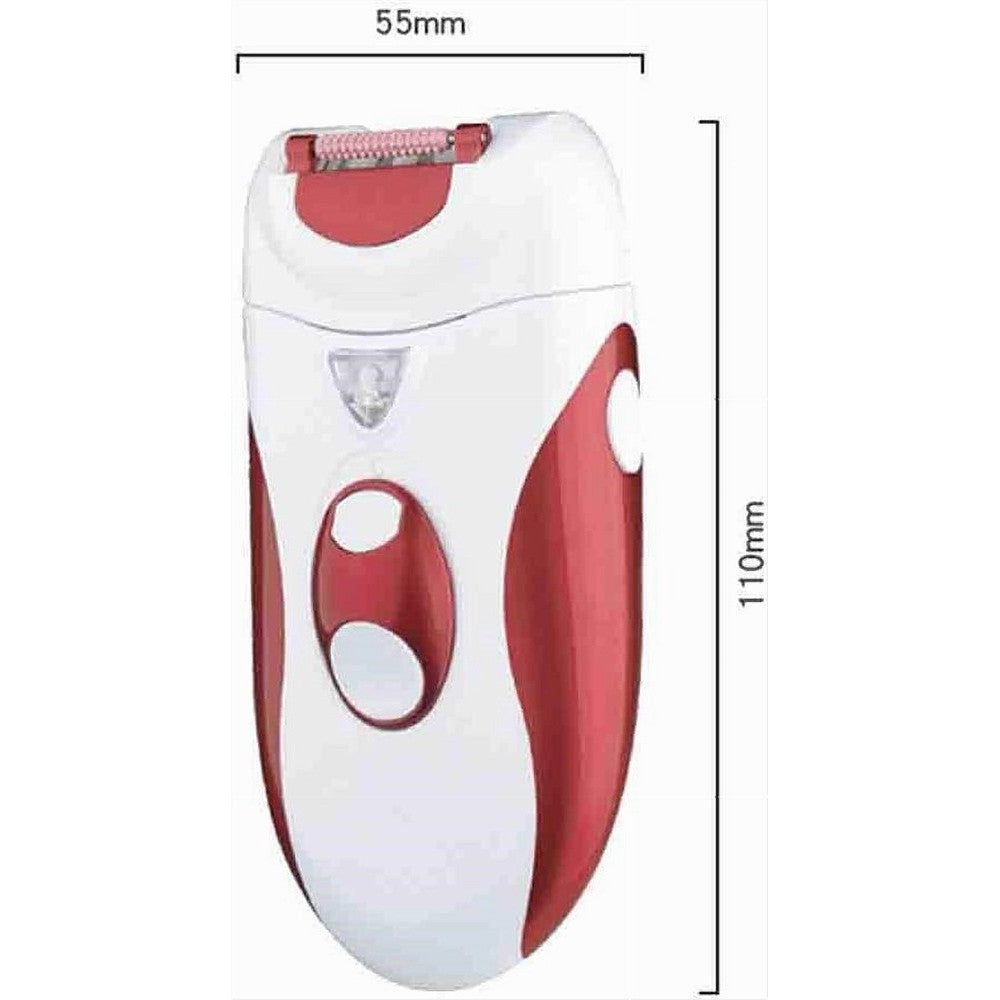 SET EPILATORE RASOIO RICARICABILE DONNA 2IN1 DISPOSITIVO ELETTRICO CORPO GM-2118