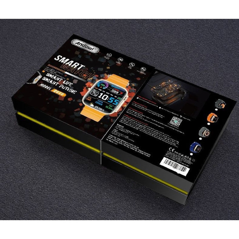 SMARTWATCH QU50 HD OROLOGIO DIGITALE INTELLIGENTE CARDIOFREQUENZIMETRO CONTAPASSI BLUETOOTH