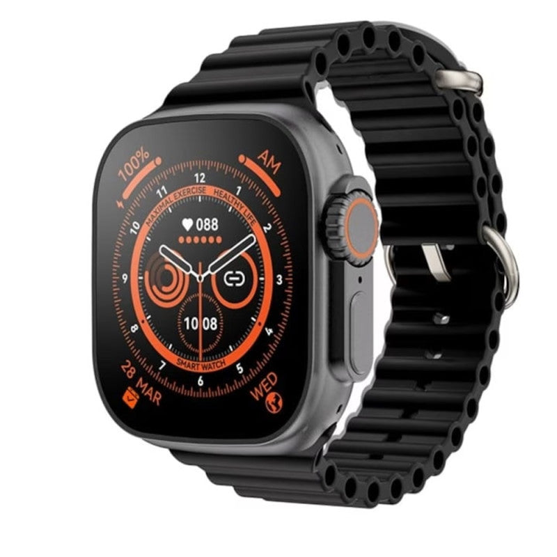 SMARTWATCH QU50 HD OROLOGIO DIGITALE INTELLIGENTE CARDIOFREQUENZIMETRO CONTAPASSI BLUETOOTH
