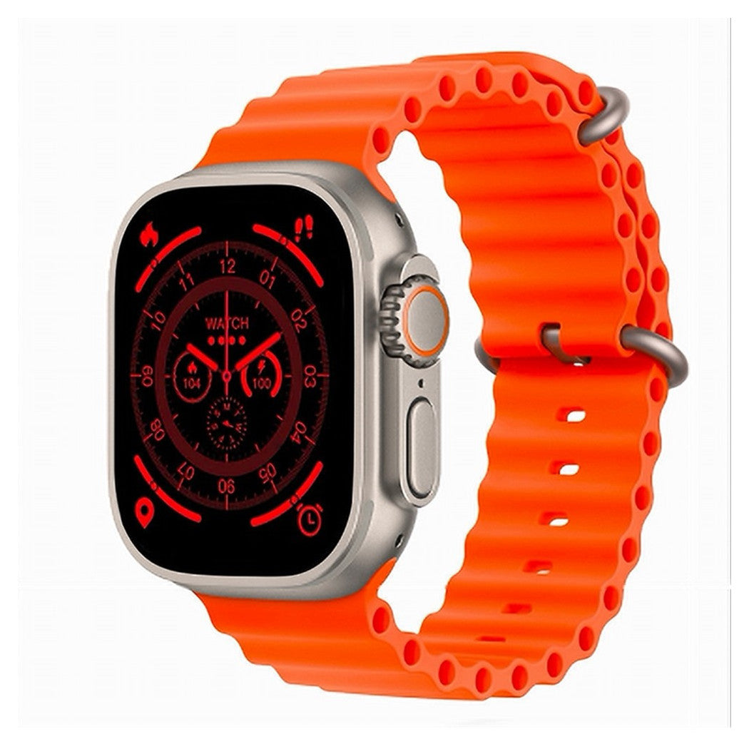SMARTWATCH S9 ULTRA 49 MM CINTURINO IN SILICONE OROLOGIO DIGITALE CONTAPASSI