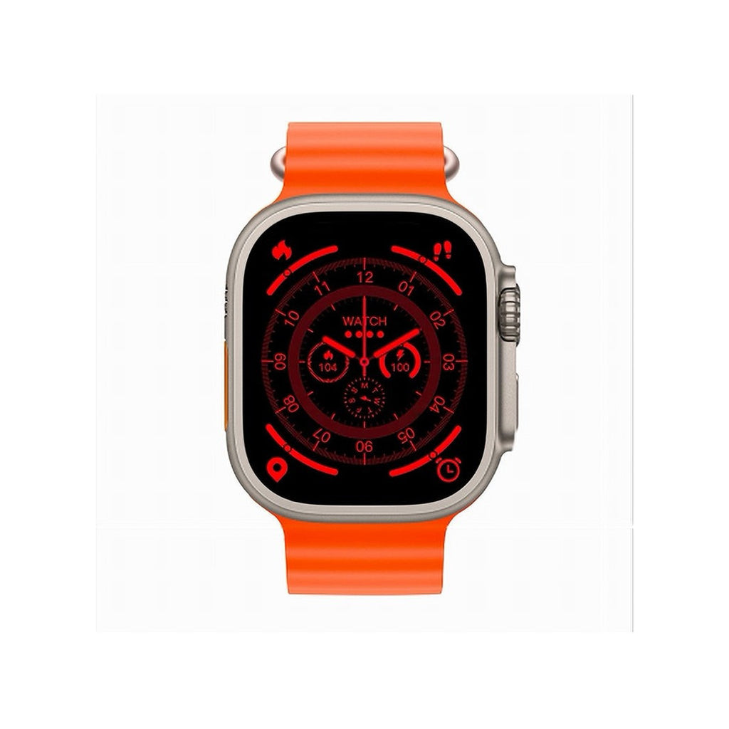 SMARTWATCH S9 ULTRA 49 MM CINTURINO IN SILICONE OROLOGIO DIGITALE CONTAPASSI