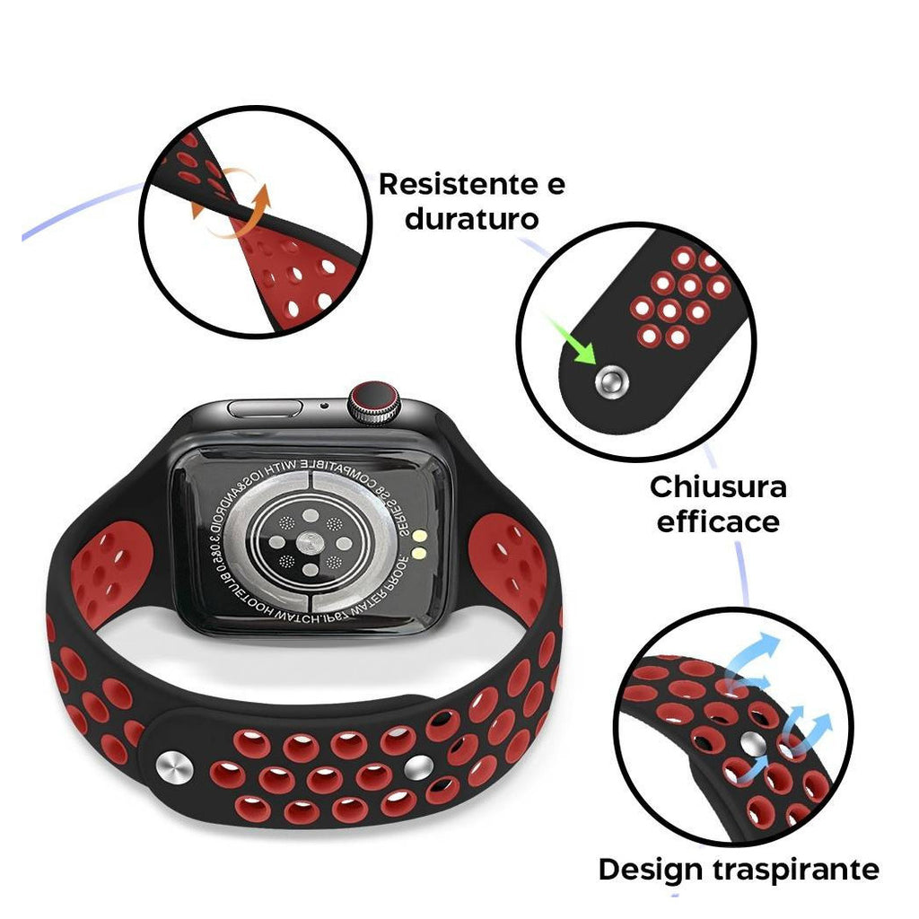 SMARTWATCH W26 PRO MAX IMPERMEABILE AURICOLARI DOPPIO CINTURINO FITNESS SPORTS