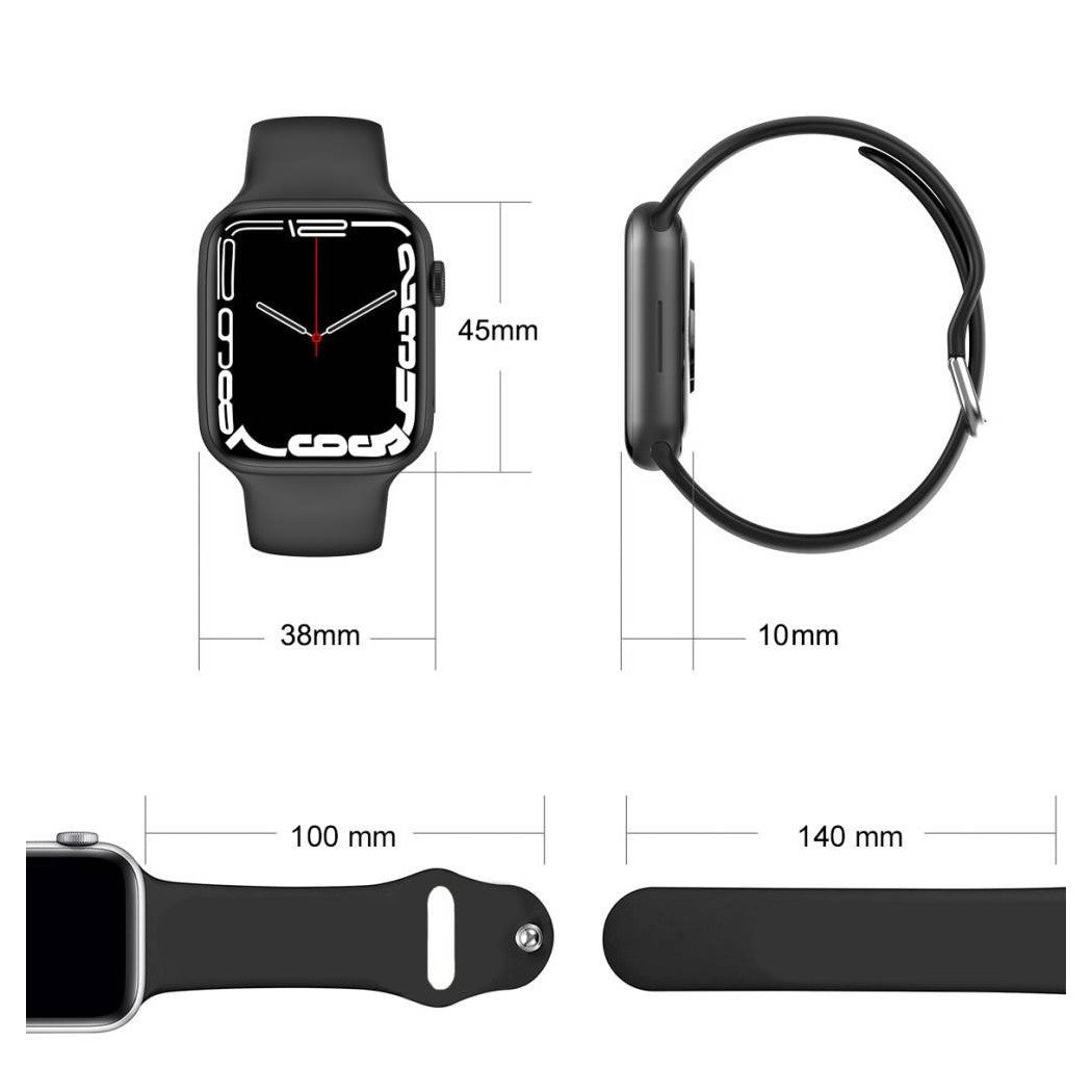 SMARTWATCH W26 PRO MAX IMPERMEABILE AURICOLARI DOPPIO CINTURINO FITNESS SPORTS