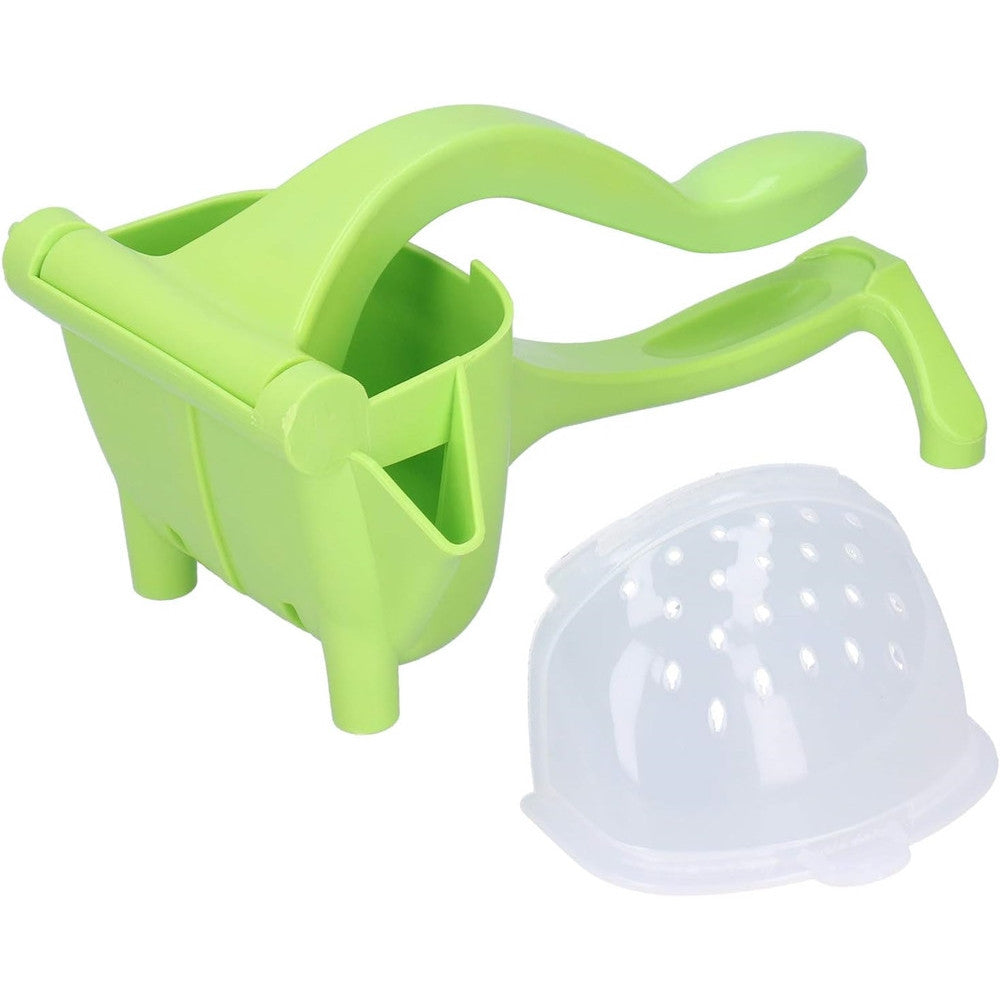 SPREMIAGRUMI MANUALE PORTATILE ESTRATTORE FRUTTA CON FILTRO IN POLISTIRENE RIMOVIBILE