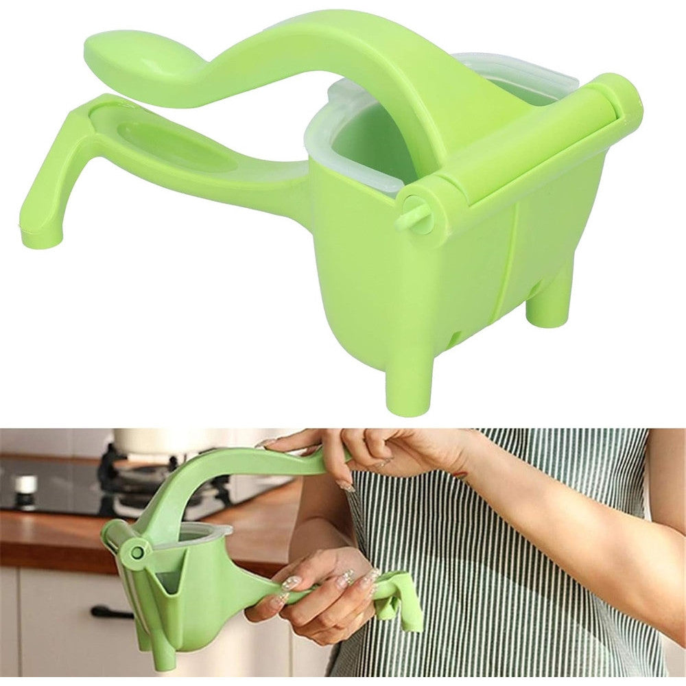 SPREMIAGRUMI MANUALE PORTATILE ESTRATTORE FRUTTA CON FILTRO IN POLISTIRENE RIMOVIBILE