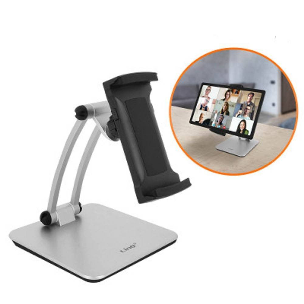 STAFFA SUPPORTO DA TAVOLO IN ALLUMINIO PER SMARTPHONE TABLET PIEGHEVOLE HD3285