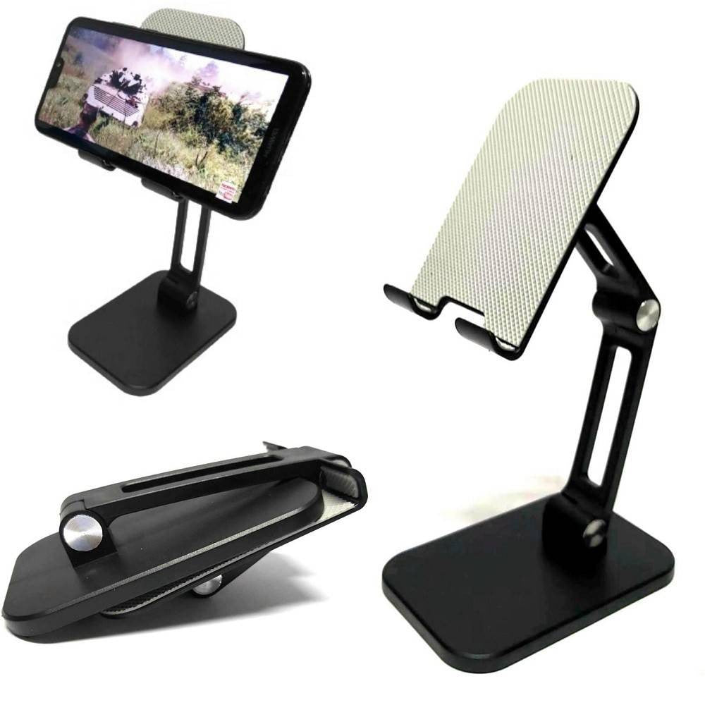 SUPPORTO DA TAVOLO PER TABLET TELEFONO CELLULARE UNIVERSALE 3 SNODI REGOLABILE