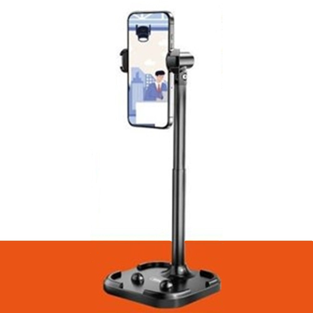 SUPPORTO DA TAVOLO PER TELEFONI CELLULARI TABLET CON CLIP ROTAZIONE REGOLABILE Q-ZJ020