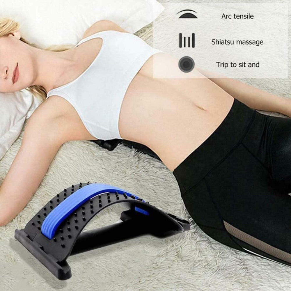 SUPPORTO MASSAGGIATORE PER LA SCHIENA WAIST STRETCH SUPPORTO LOMBARE REGOLABILE