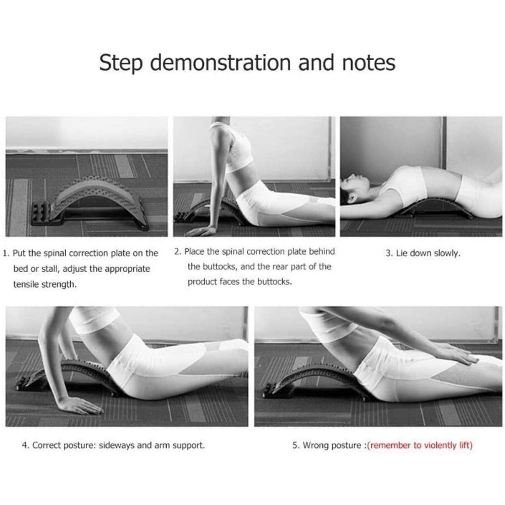SUPPORTO MASSAGGIATORE PER LA SCHIENA WAIST STRETCH SUPPORTO LOMBARE REGOLABILE