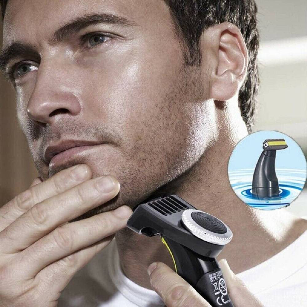 TAGLIA CAPELLI RASOIO REGOLA BARBA RICARICABILE DOCCIA NASO VISO VGR V-043