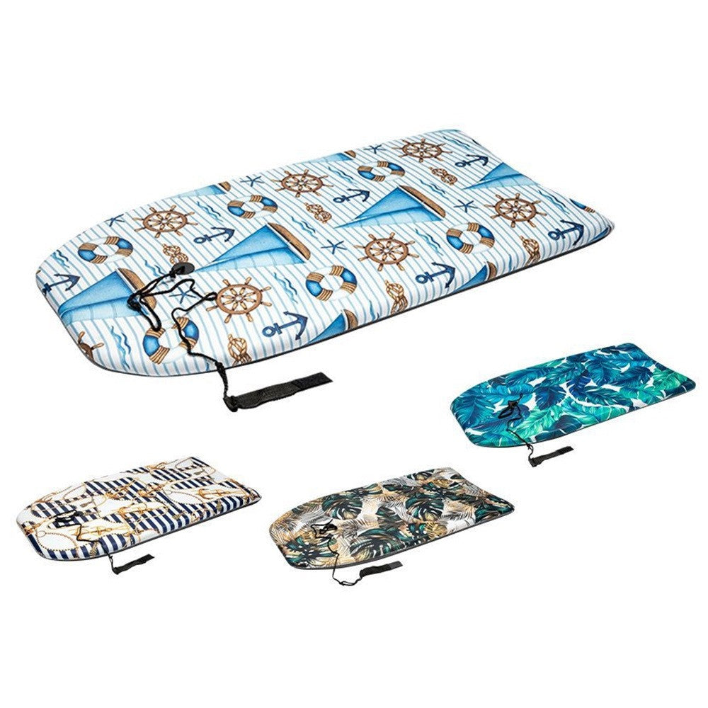 TAVOLETTA MARE EPS 94 CM SURF BODYBOARD DECORI ASSORTITI CON CORDA PER CAVIGLIA 3501035