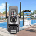 TELECAMERA PER SICUREZZA DOMESTICA WIRELESS ESTERNA ZOOM 8X CAM VIDEO SORVEGLIANZA