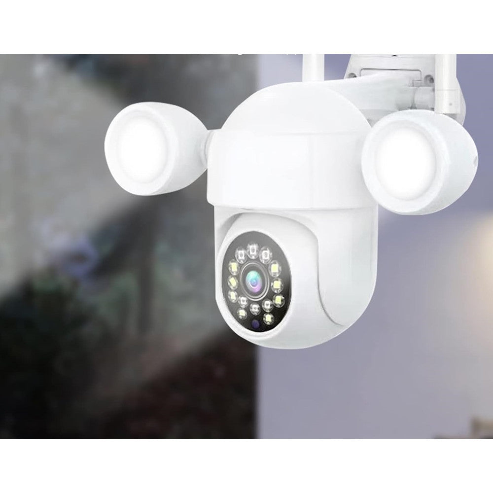 TELECAMERA PTZ WIFI 4K HDR DI SICUREZZA VIDEOSORVEGLIANZA INTELLIGENTE VISIONE NOTTURNA