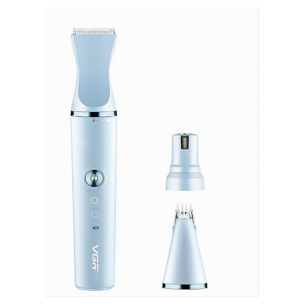 TOSATRICE CANI DI PICCOLA TAGLIA CON 3 TESTE KIT TOELETTATURA BASSO RUMORE V-205