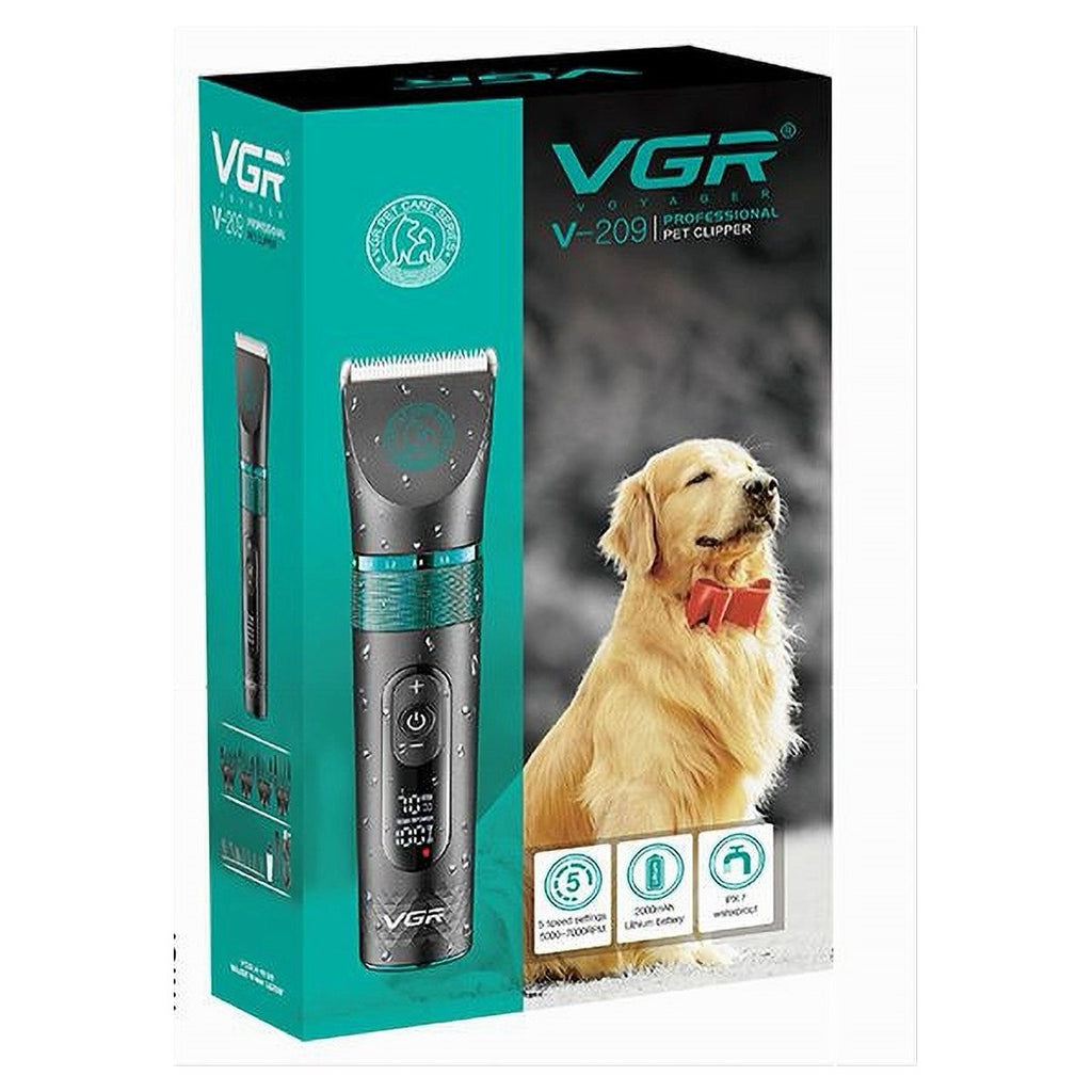 TOSATRICE PROFESSIONALE ANIMALI DISPLAY DIGITALE IMPERMEABILE SENZA FILI V-209