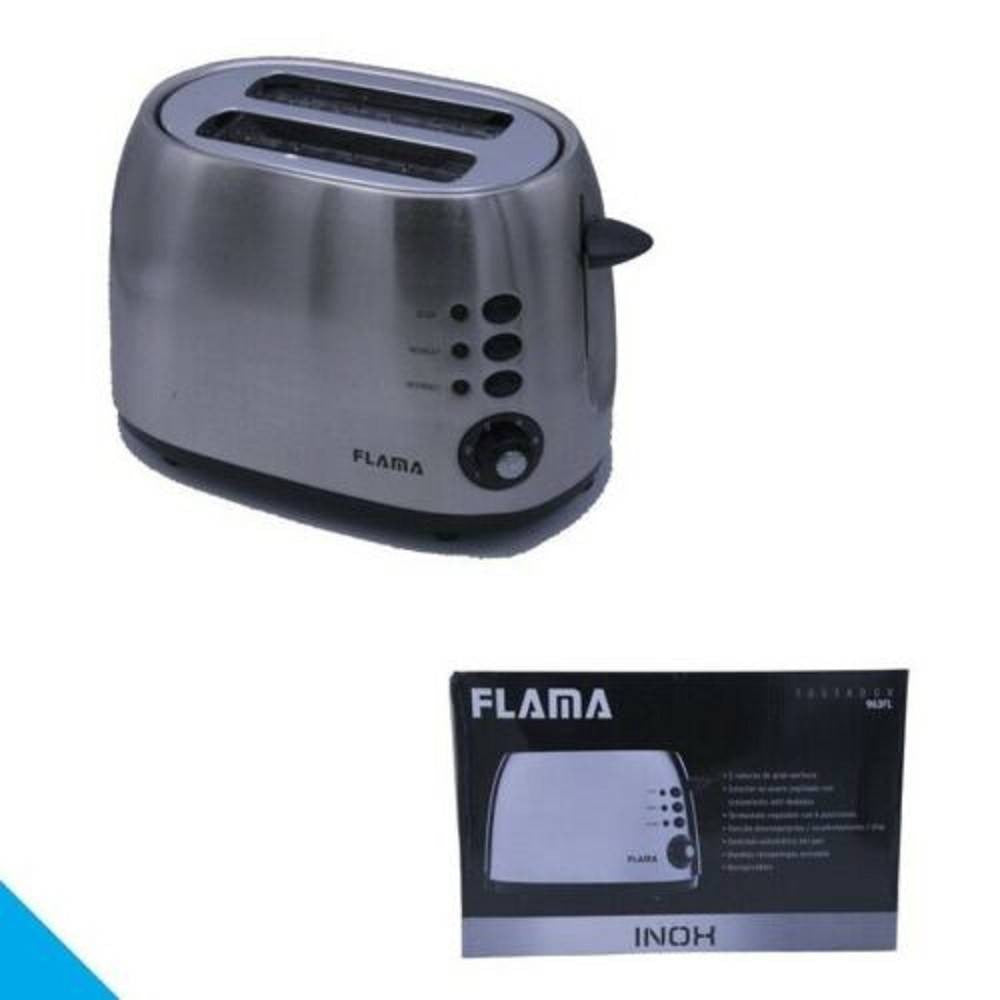 TOSTAPANE ELETTRICO FLAMA 963FL - POTENZA 1000 WATT PER UNA COLAZIONE PERFETTA