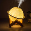UMIDIFICATORE DIFFUSORE AROMI AROMATERAPIA LAMPADA DA TAVOLO LED ULTRASUONI LUNA