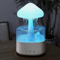 UMIDIFICATORE NUVOLA DI PIOGGIA DIFFUSORE OLI ESSENZIALI AROMATERAPIA CON 7 LUCI