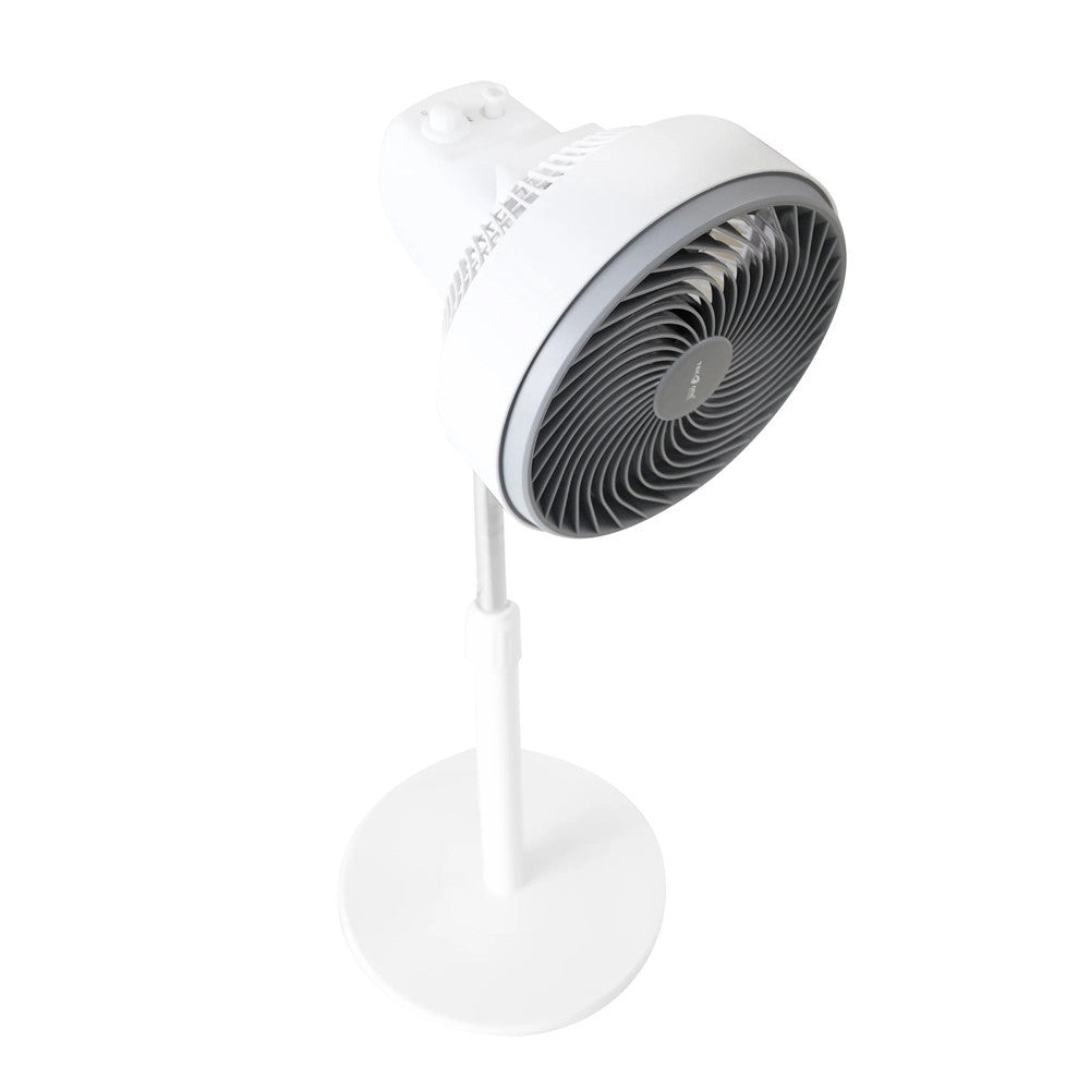 VENTILATORE A PIANTANA 90 W CON MOTORE CCA 3 VELOCITÀ ALTEZZA 100CM 5 PALE DA 10”