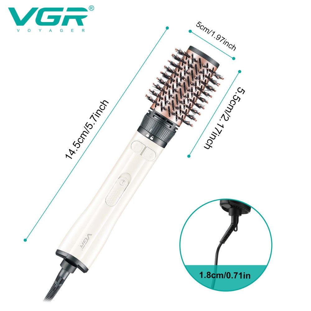 VGR V-498 Air Brush Professionale 1200W Spazzola Asciugacapelli Parrucchiere