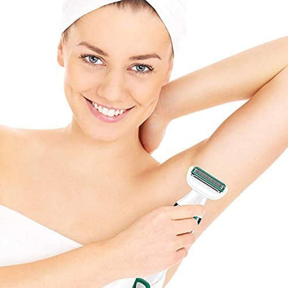 VGR V-720 Kit Epilatore 5in1 Donna Trimmer Rasoio Testine Intercambiabili