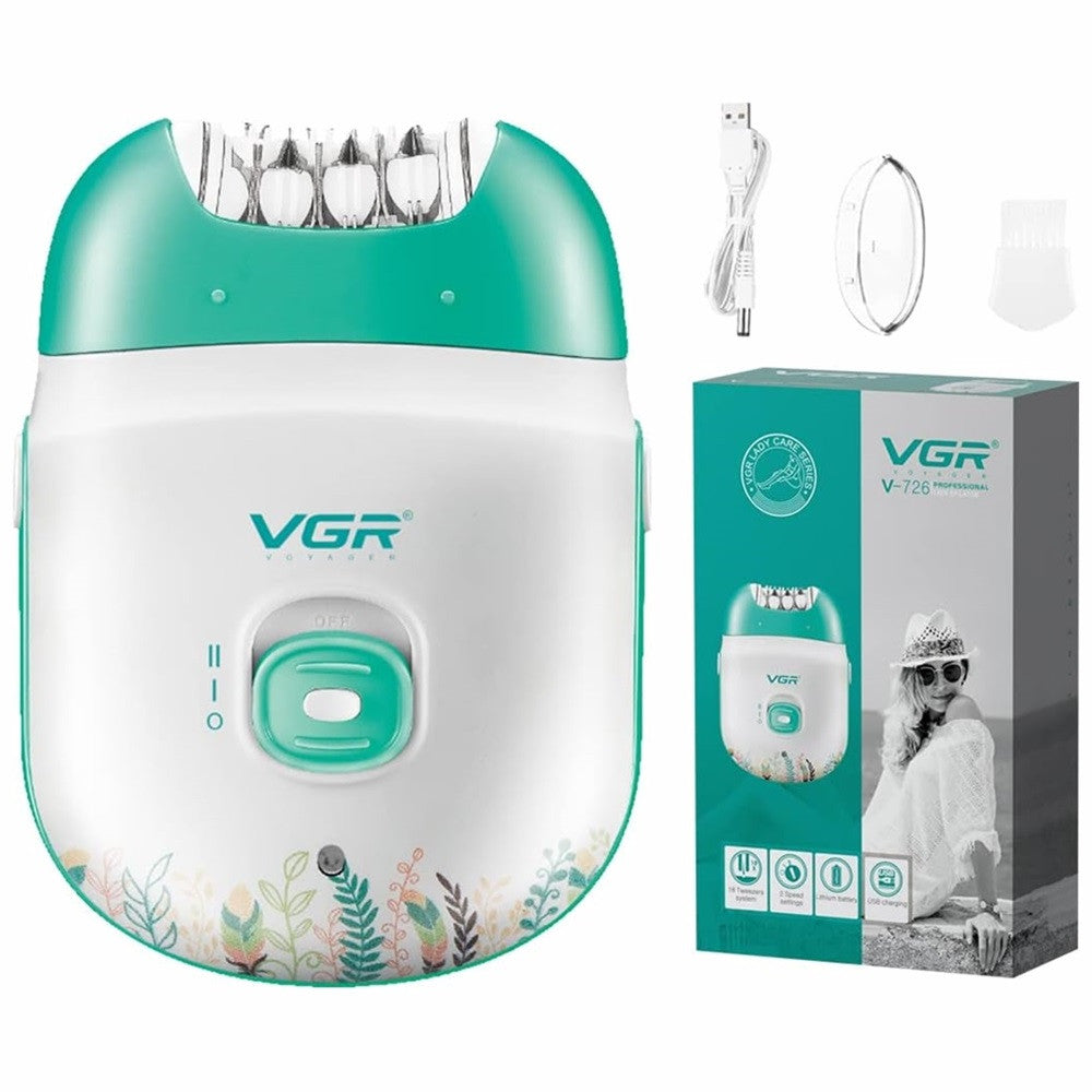 VGR V-726 Epilatore Professionale Donna | Depilazione Delicata e Sicura