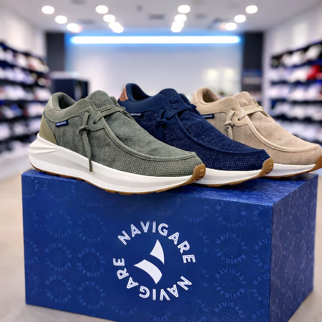 Scarpe uomo leggere e traspiranti