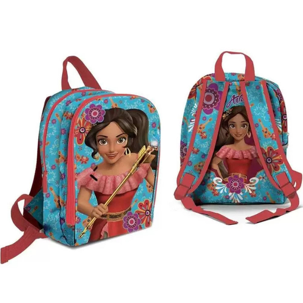 ZAINETTO DISNEY ELENA DI AVALOR PER BAMBINE SCUOLA ASILO NIDO MATERNA CON ZIP